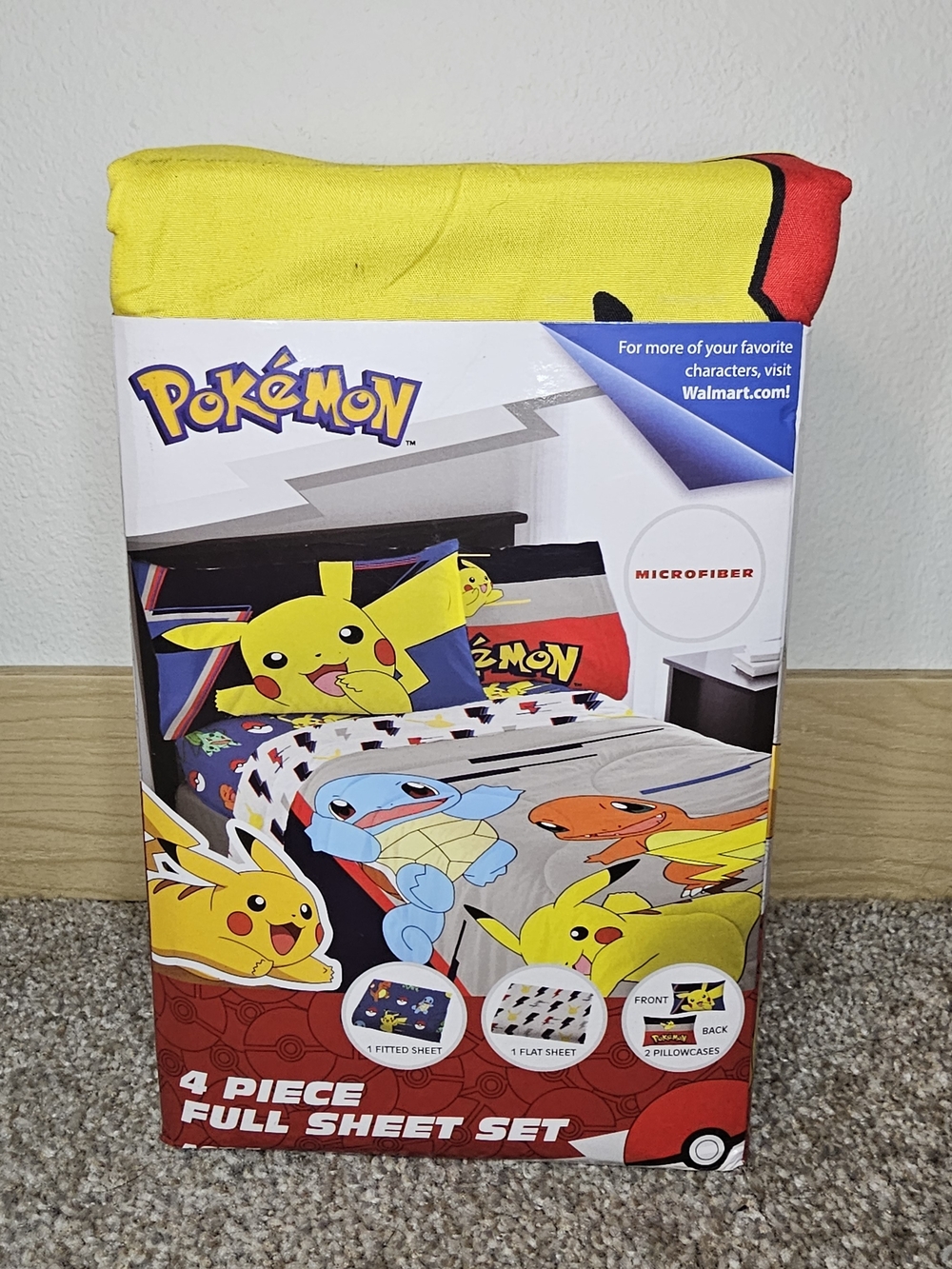Pokemon Full Sheet Set - Yellow, Red, Blue